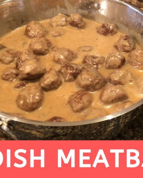 Swedish Meatball Recipe