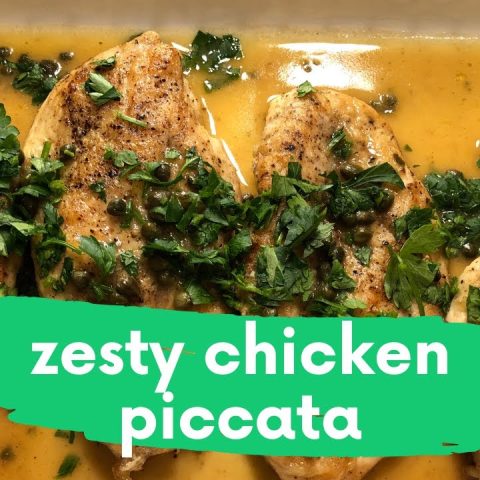 Zesty Chicken Piccata Recipe