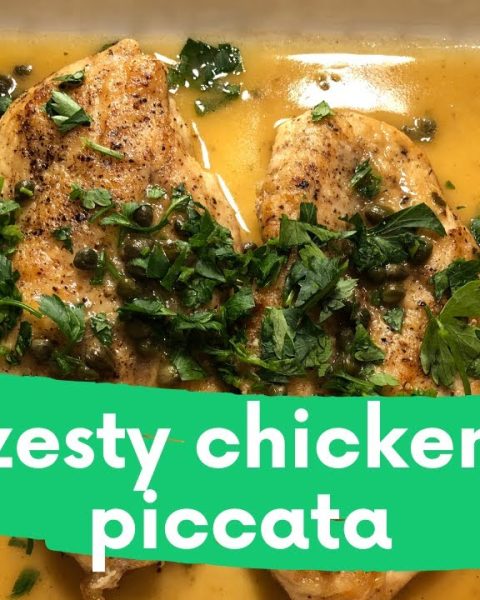 Zesty Chicken Piccata Recipe