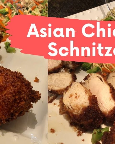 Asian Chicken Schnitzel Recipe