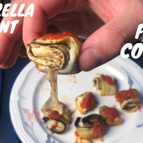 Mozzarella Eggplant Roll Recipe