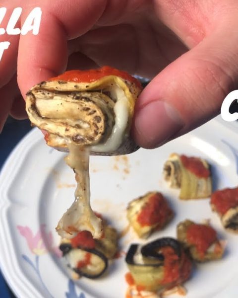 Mozzarella Eggplant Roll Recipe