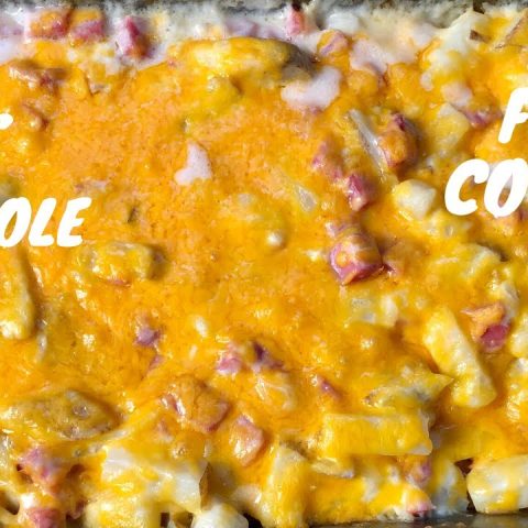 Ham, Potato, and Cheese Casserole Recipe