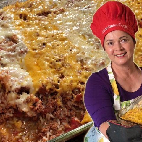 10 Minute Hamburger Rice Casserole Recipe