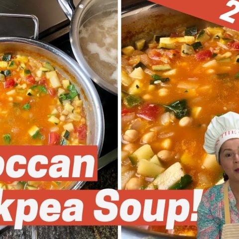 Moroccan Chickpea Soup Recipe