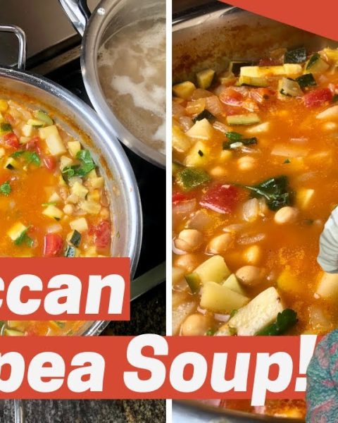 Moroccan Chickpea Soup Recipe